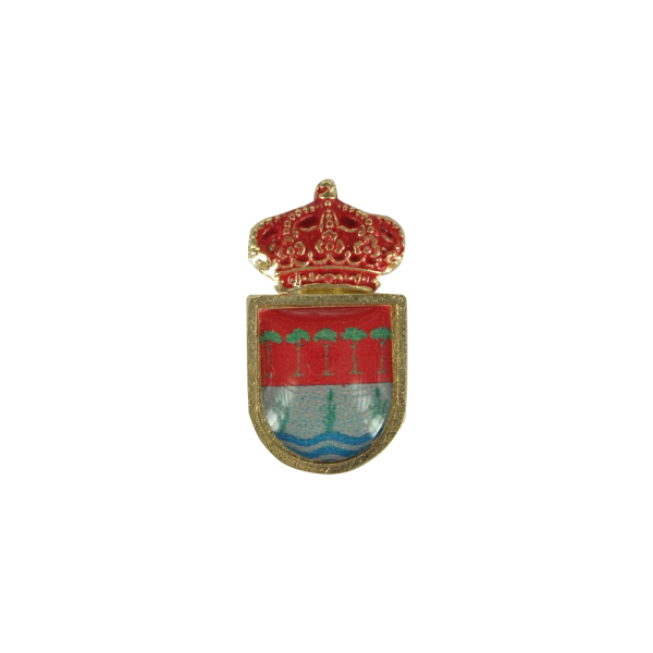 Pins cajera escudo y corona